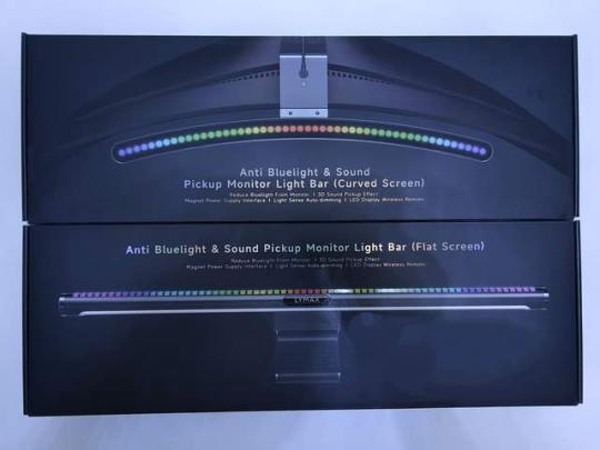 RGB拾音律动,防蓝光更护眼,LYMAX徕美视电脑屏幕挂灯值得拥有