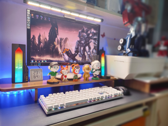 RGB拾音律动,防蓝光更护眼,LYMAX徕美视电脑屏幕挂灯值得拥有