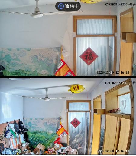 360全景智能联动,400W+400W万双镜头!萤石C7双摄云台摄像机给足你安全感