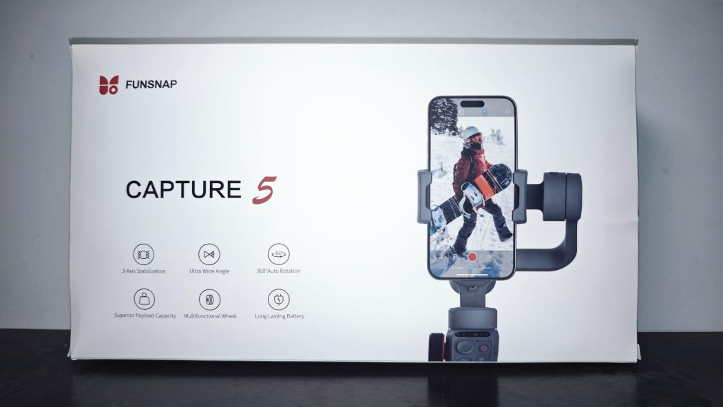 逗映Capture 5云台,让拍摄更简单