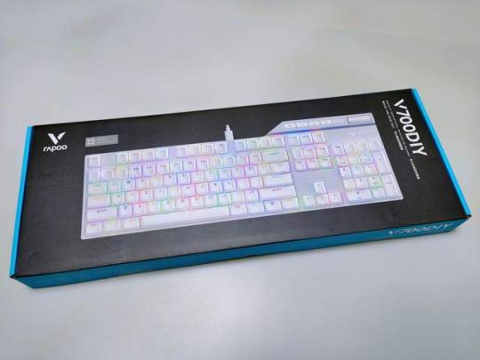雷柏V700DIY,104键可编程RGB机械键盘