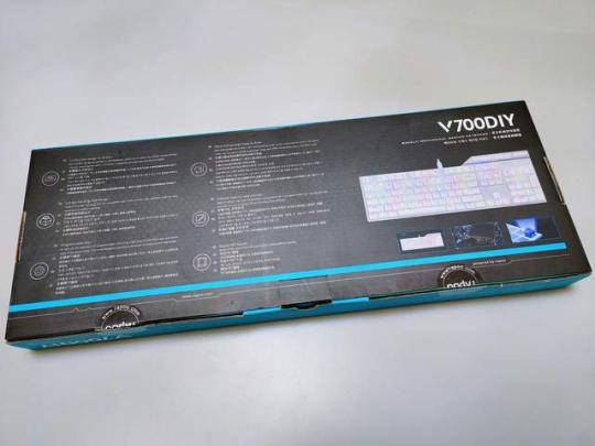 雷柏V700DIY,104键可编程RGB机械键盘