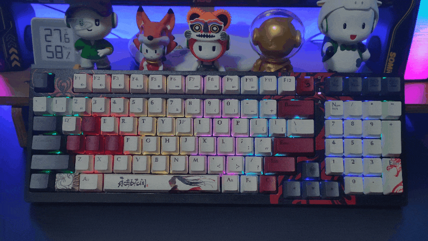血手幽灵S98永劫无间联名款机械键盘，尽享沉浸式游戏体验