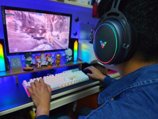 雷柏V700DIY,104键可编程RGB机械键盘