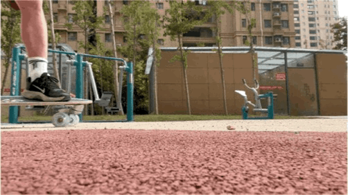 新手入门第一块FED陆地冲浪板！在平地体验到了海上冲浪感，闪光设计好炫酷