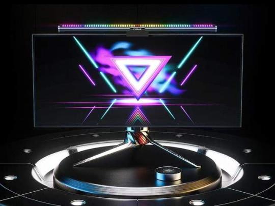 RGB拾音律动,防蓝光更护眼,LYMAX徕美视电脑屏幕挂灯值得拥有