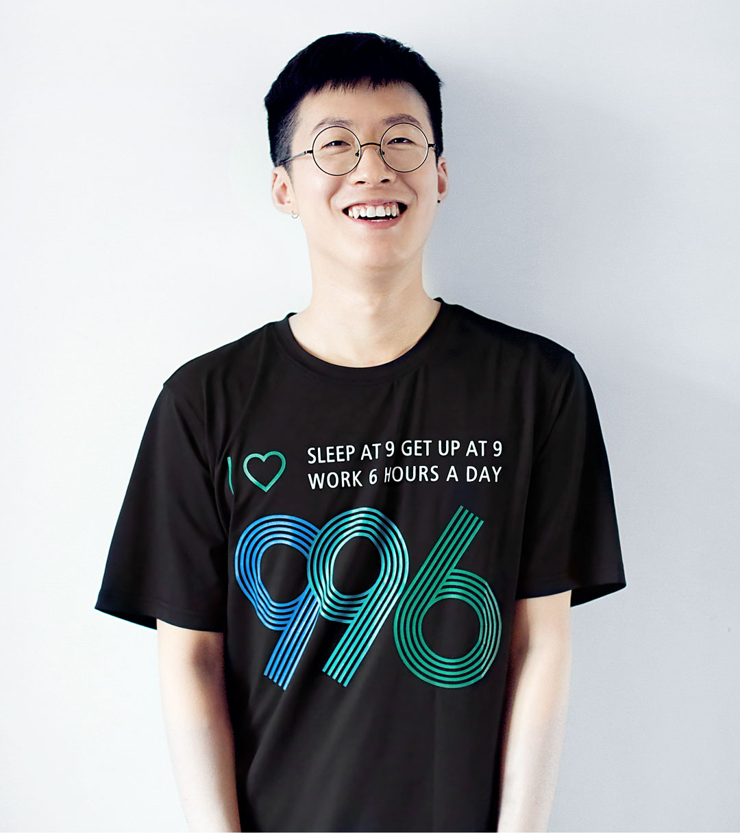 小米有品趣味996t恤:拥抱你的996,人生从此不将就