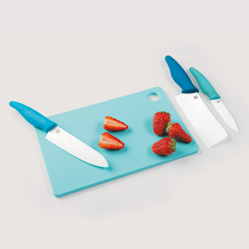 Огненной керамический нож Crapho -набор антибактериальный шкаф Изображение 1