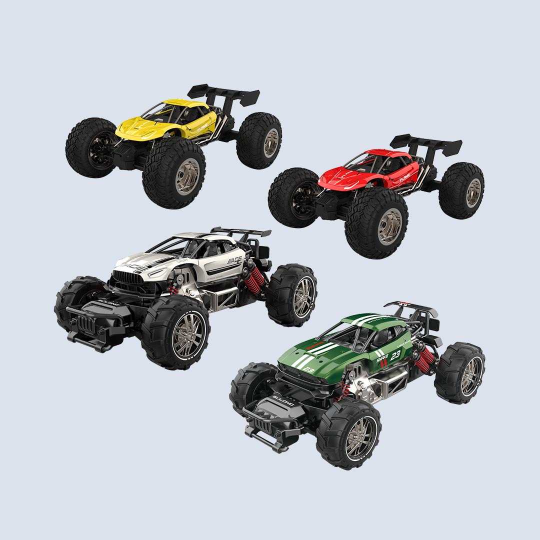 2.4G无线遥控合金高速越野车 （1:14）白色-车身长约27cm