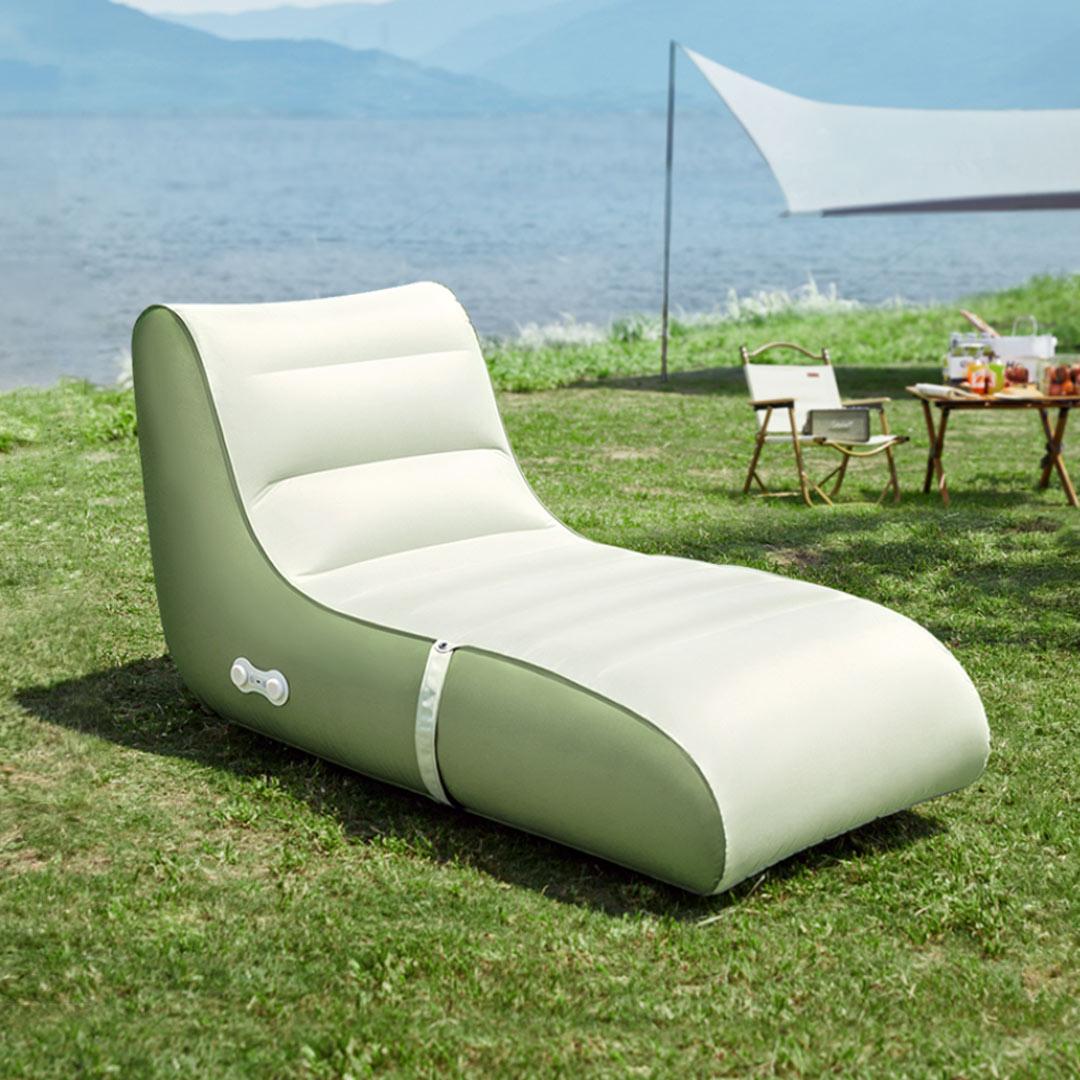 Morrisons inflatable sun best sale lounger