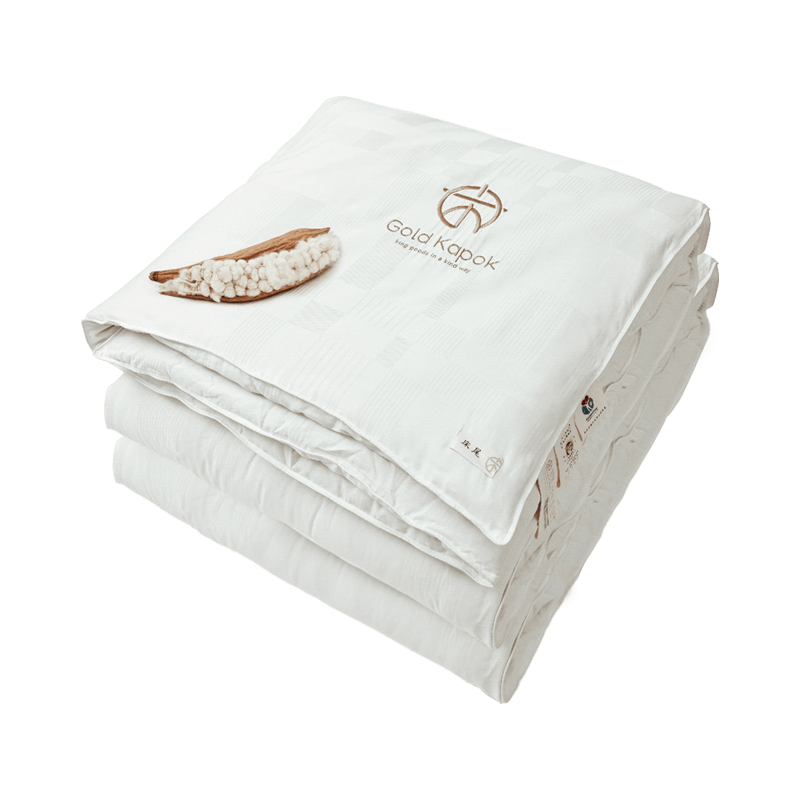 上纺拾柒棉 天然防螨抗菌木棉棉被 匠意白 150*200cm-1.2米床