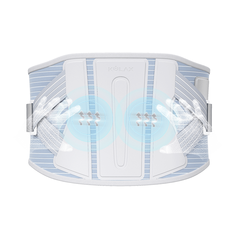KULAX酷轻松 JY(Z)10-HMBDYM-01 腰部按摩器 浅灰色