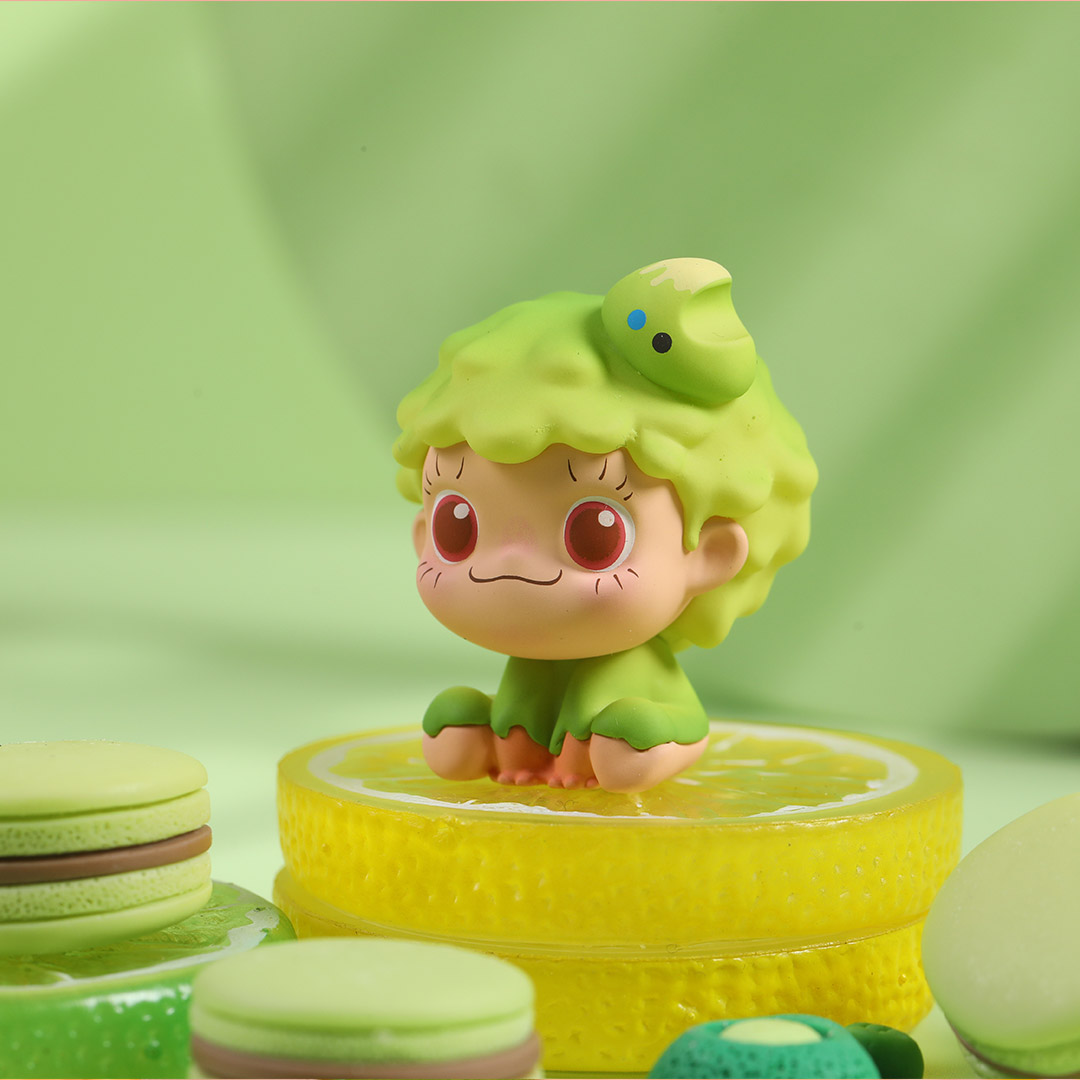 泥娃娃-好吃泥泥屋萌粒盲盒1袋（含5个公仔）
