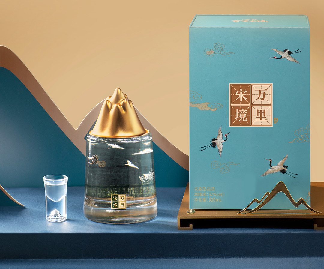 谷小酒 万里宋境·云踪52度浓香型白酒500ml 单瓶-小米有品