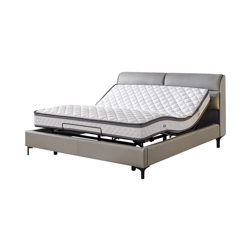 ZHIZAIJU 智在居 DAQ02010044 智能电动床+床垫 灰色 1.5m床