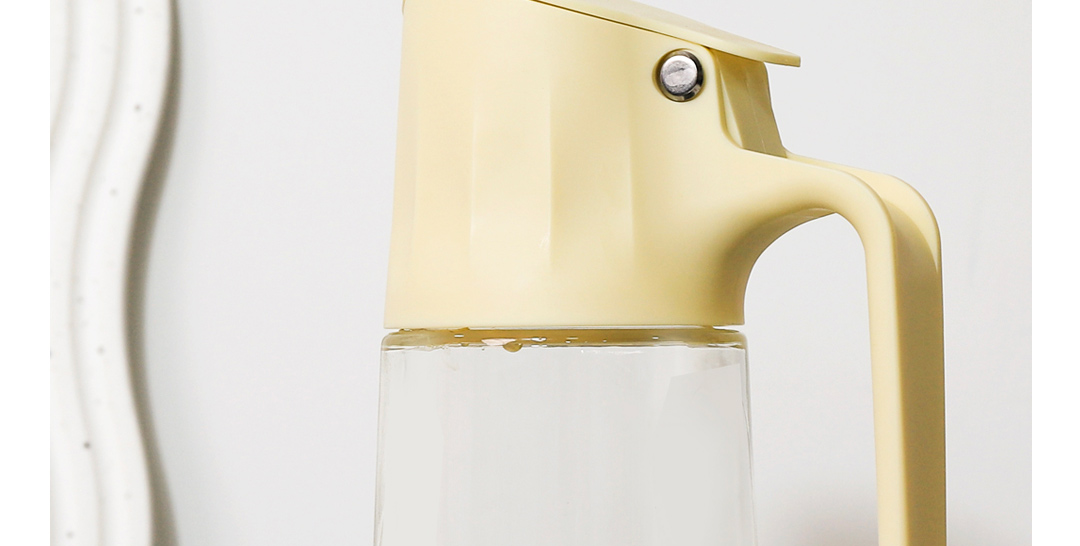 迪茵泰克重力感应防滴挂油瓶 500ml 米白色-小米有品