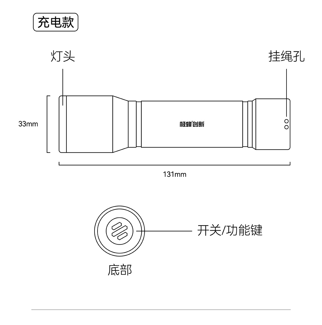 小米手电筒说明书图片