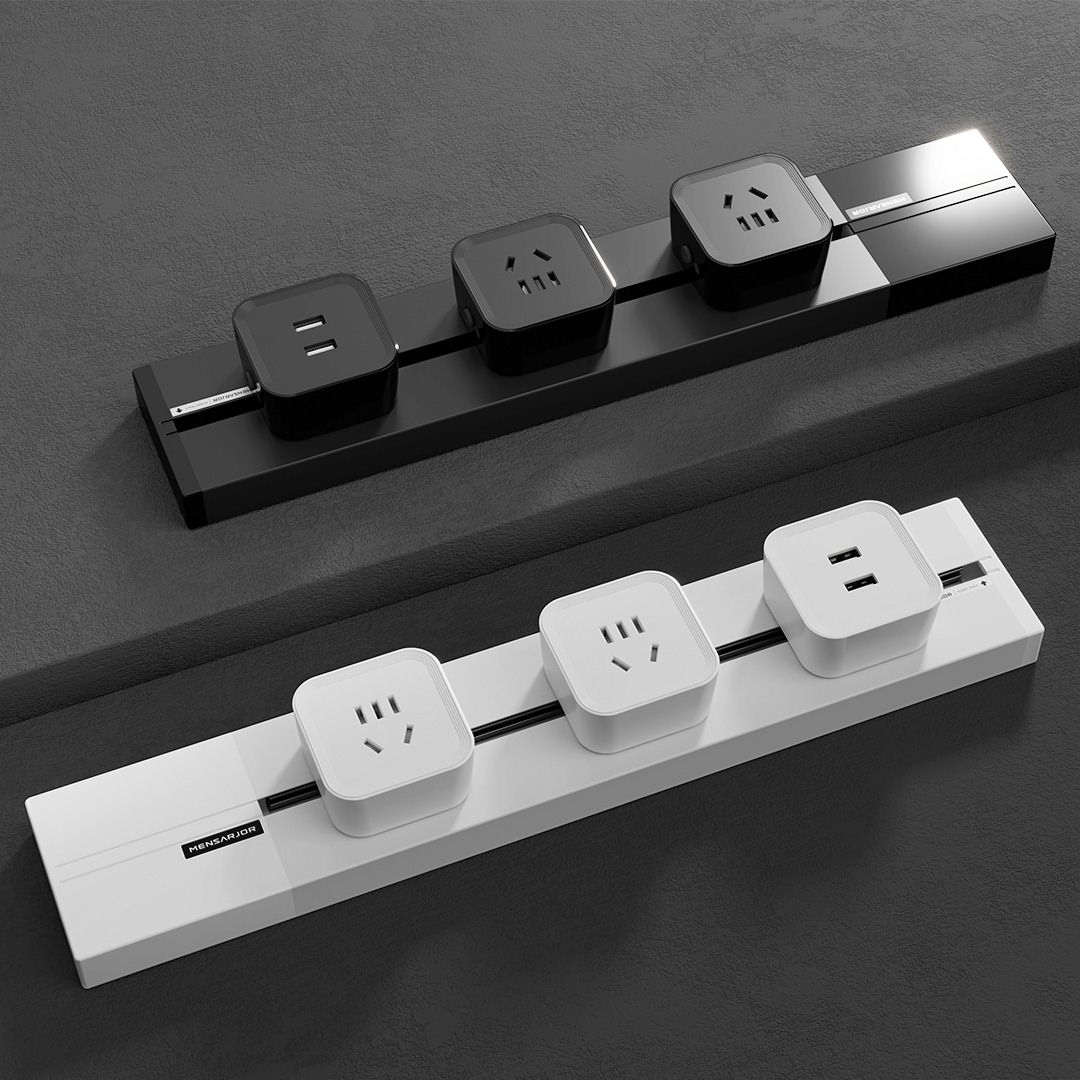 可移动轨道插座