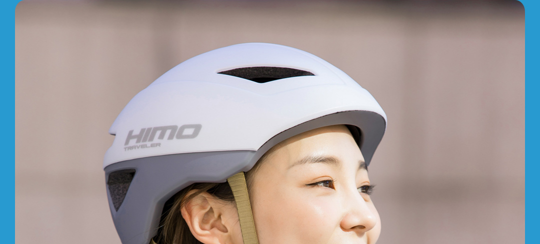 HIMO Cycling Helmet Adjustable R1 white Thevipmi First Xiaomi