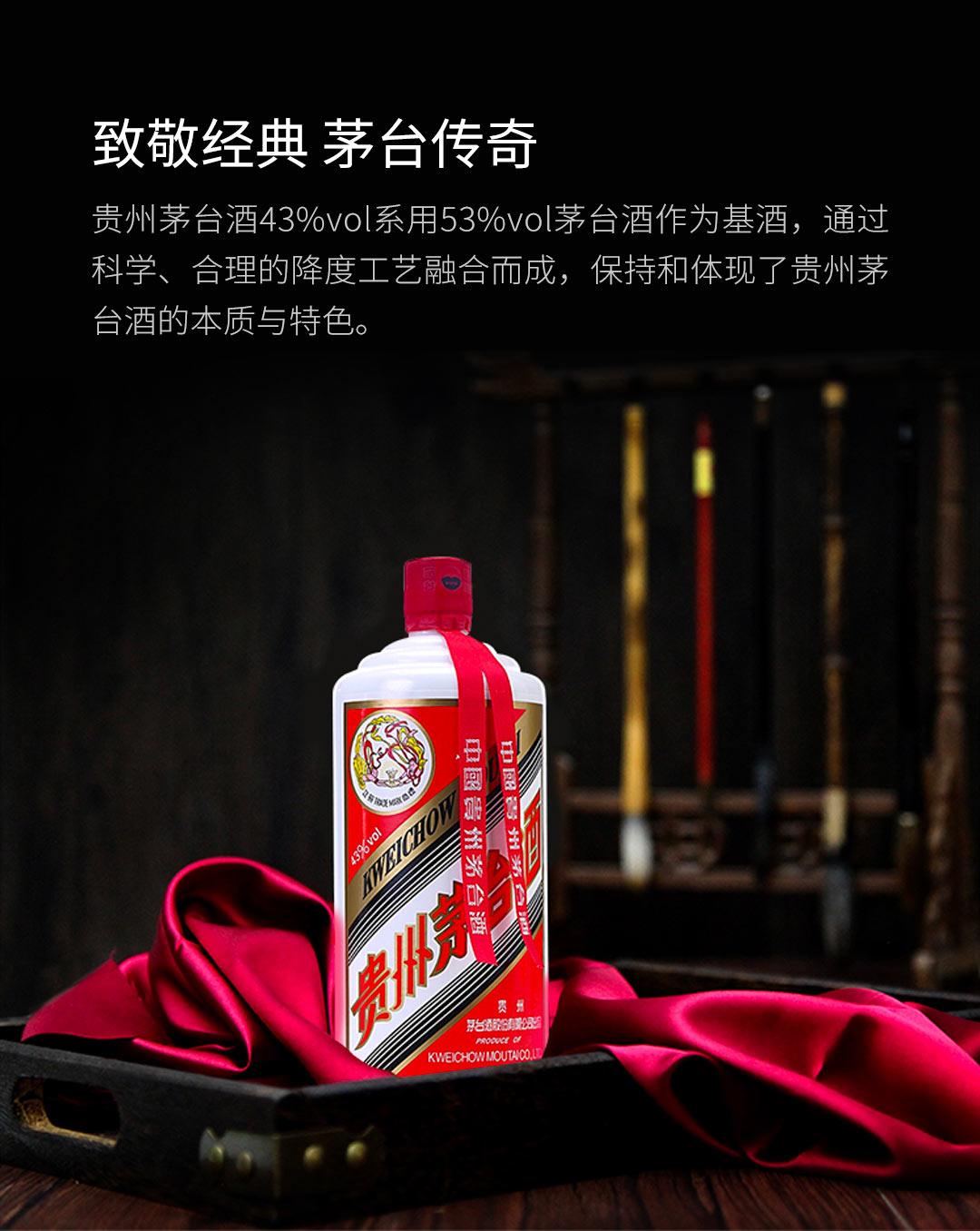 貴州茅台酒　43% 43°茅台飞天（ZX） 500ml