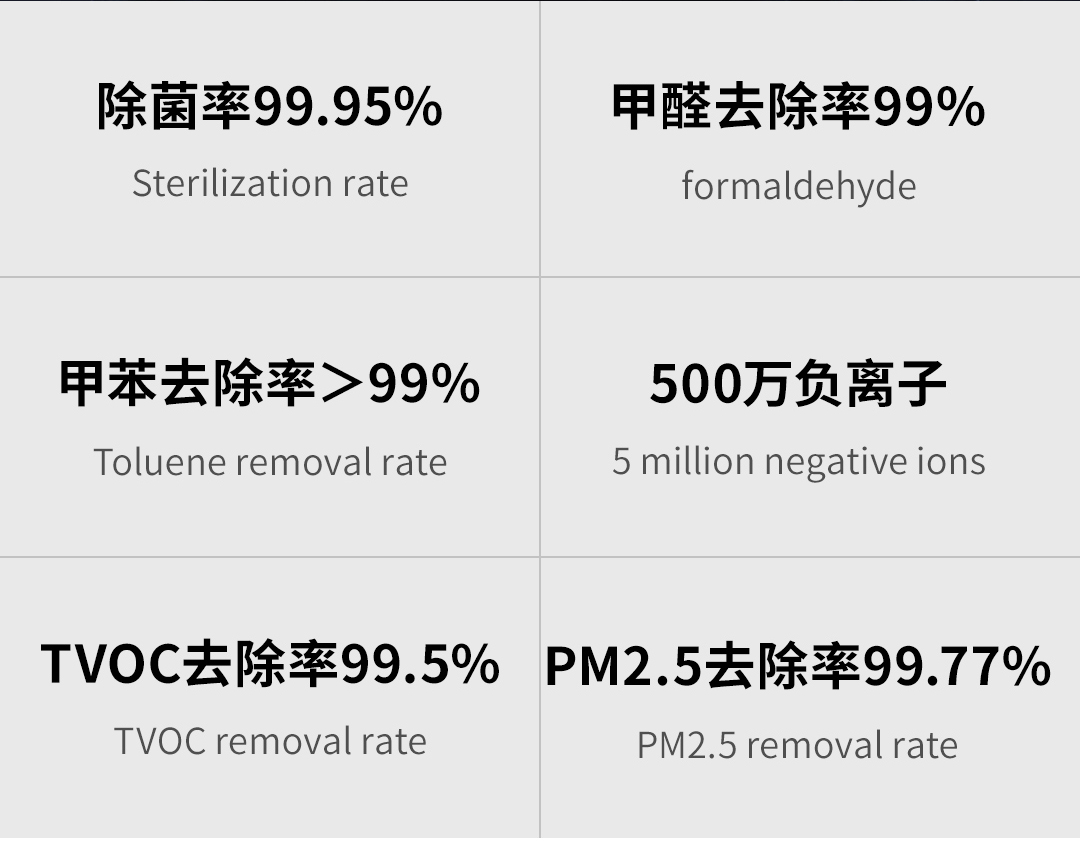 西屋 车载车家两用空气净化器除甲醛异味vaw-136 星空灰 空气净化器