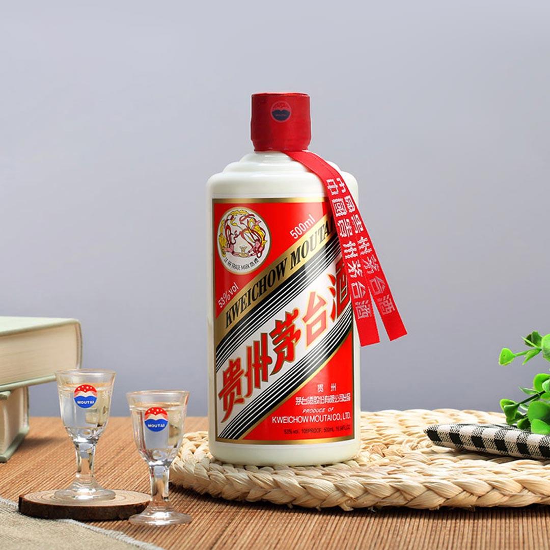 APP端：1499元包邮 飞天53%vol 500ml贵州茅台酒（带杯）