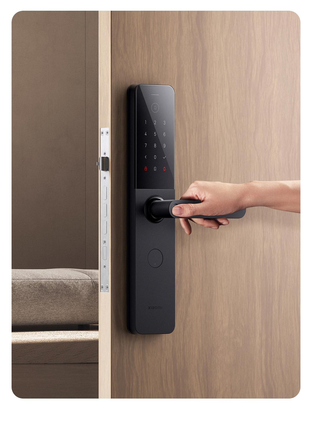 Xiaomi smart doorbell 3. Xiaomi smart lock e30. Xiaomi замок инструкция. Подсветка xiaomi умный дом. Умный замок xiaomi mijia smart door lock.