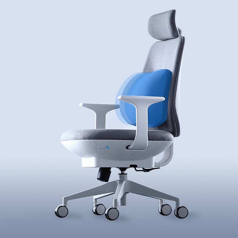 恒林小水母c弧设计人体工学电脑椅黑框黑网