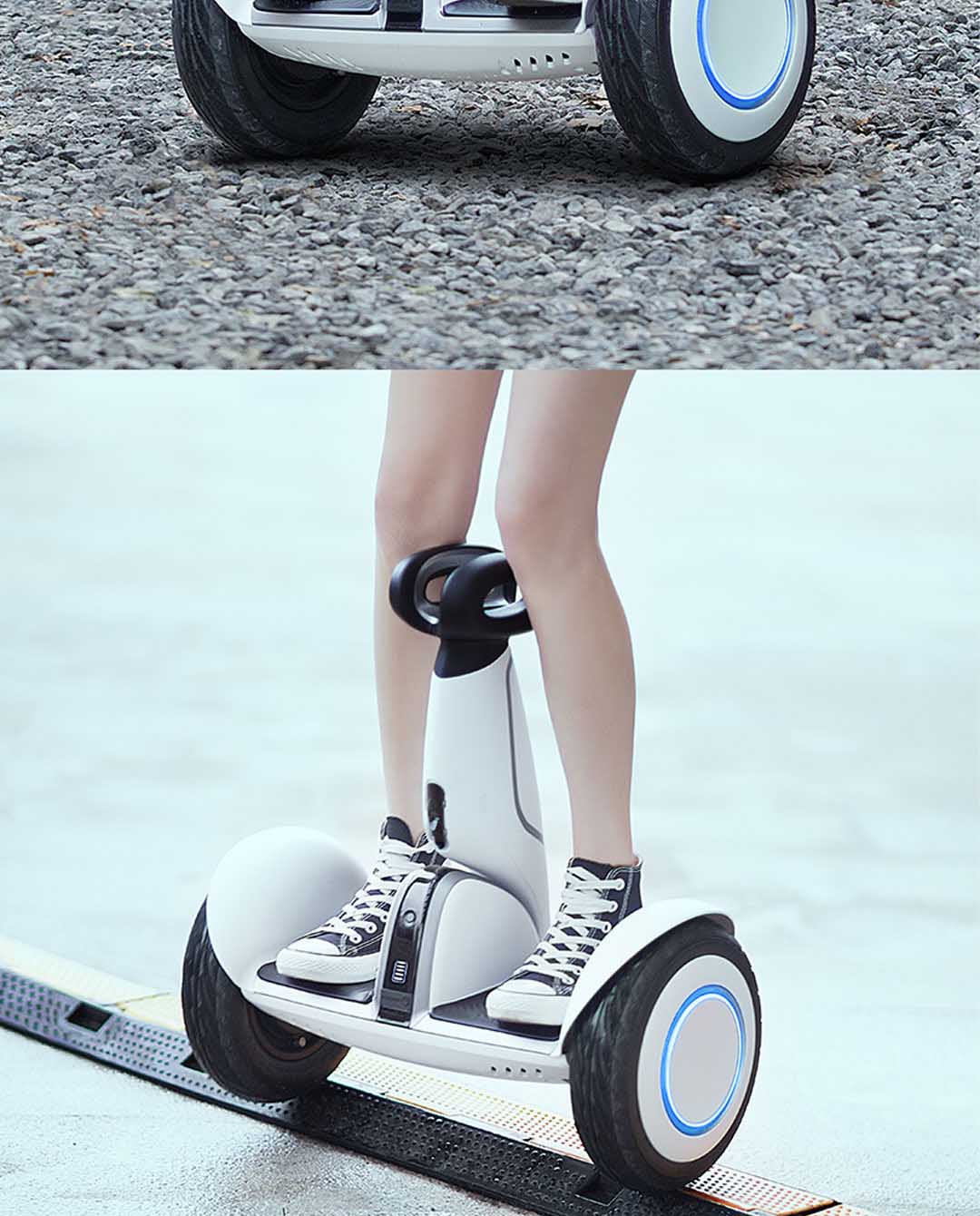 九号平衡车plus白色