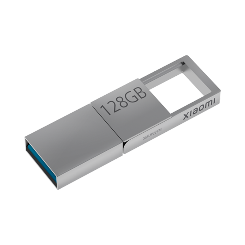 Xiaomi 小米 XMUP21YM USB 3.2 固态U盘 银色 64GB USB-A/Type-C双口